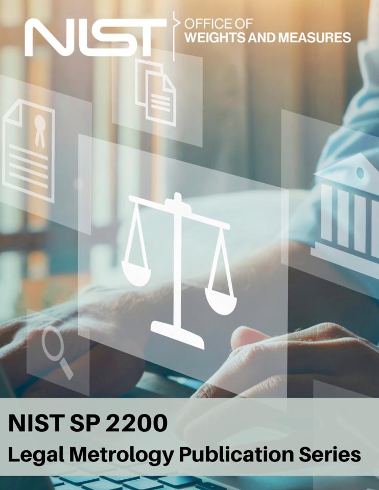 NIST SP 2200 Legal Metrology Publication Series Cover